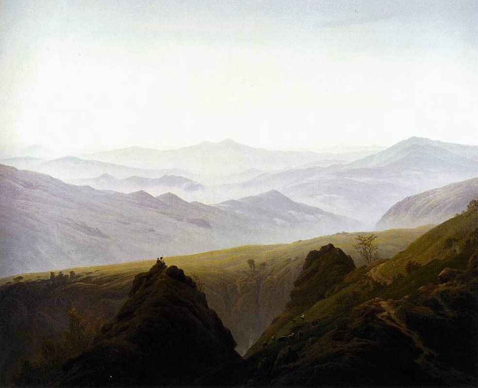 Caspar David Friedrich: Morning in the Mountains