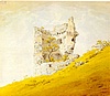 Caspar David Friedrich: Ruins of Teplice Castle
