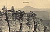 Růžová hora z Pravčické brány
pohlednice z dvacátých let