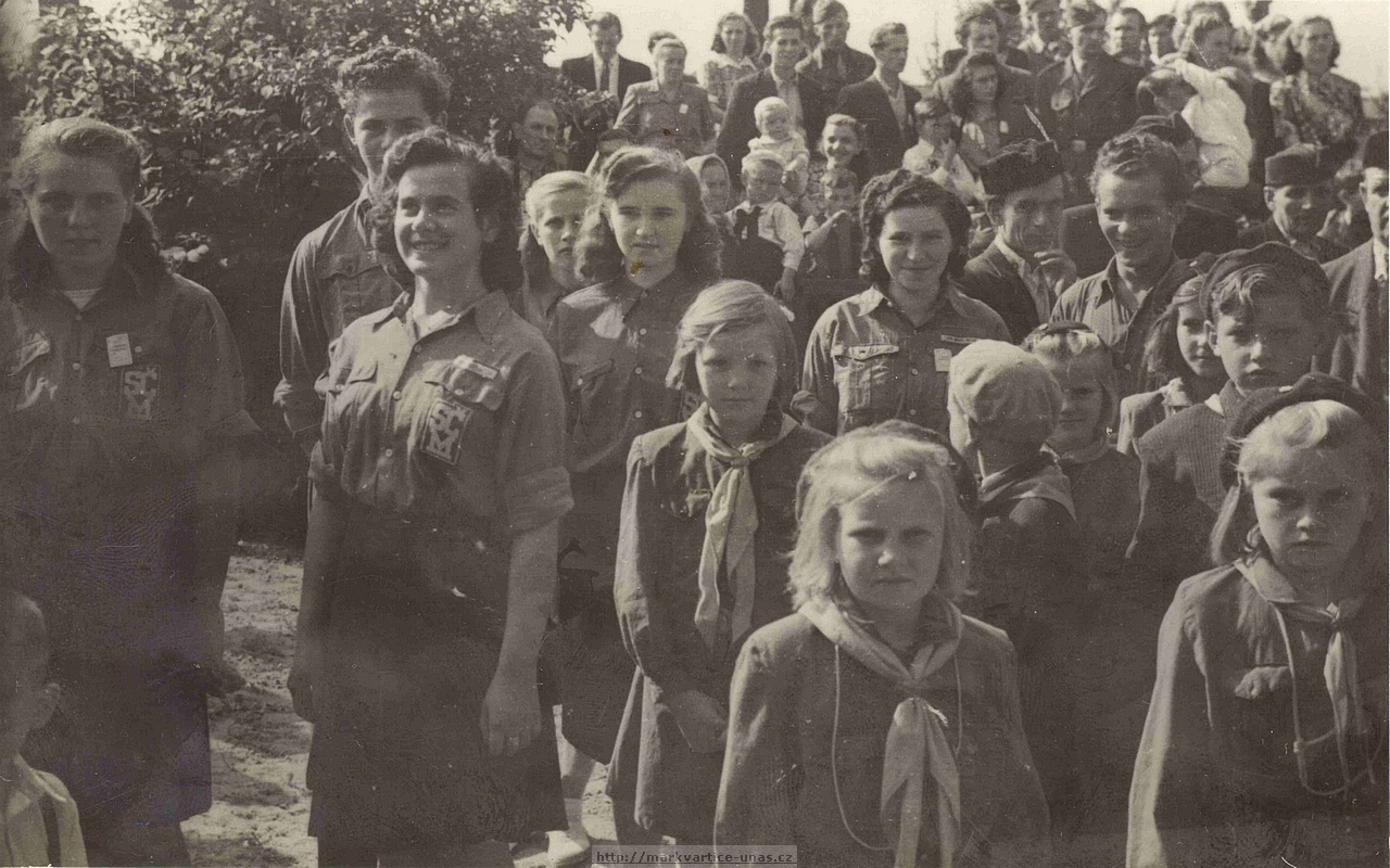 Markvartičtí skauti v letech 1945-1948