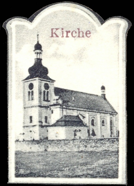 Markvartice, kostel Sv. Martina
detail pohlednice

před rokem 1918