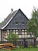 Half-timbered house with framework
Huntířov